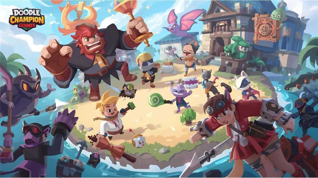 Doodle champion island games