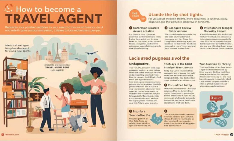 How to become a travel agent