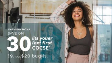 Fashion nova discount code